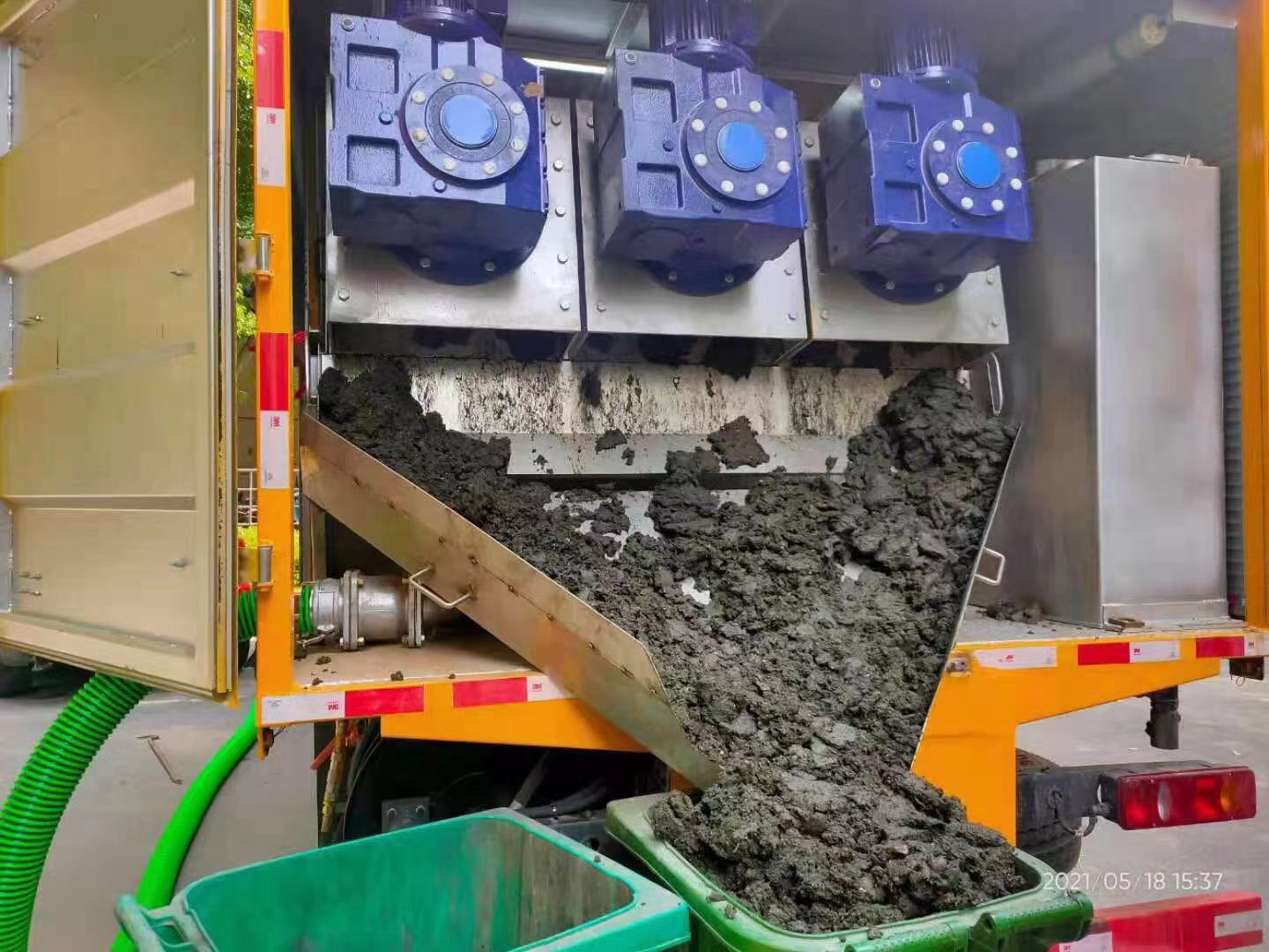 管城化粪池清掏城市维护站-泥浆净化干湿分离处理